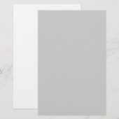 CCCCCC Grijs Briefpapier (Voorkant / Achterkant)