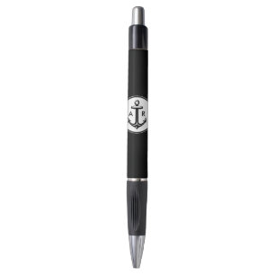 CCClassy-anker met initialen   Nautische geschenke Pen