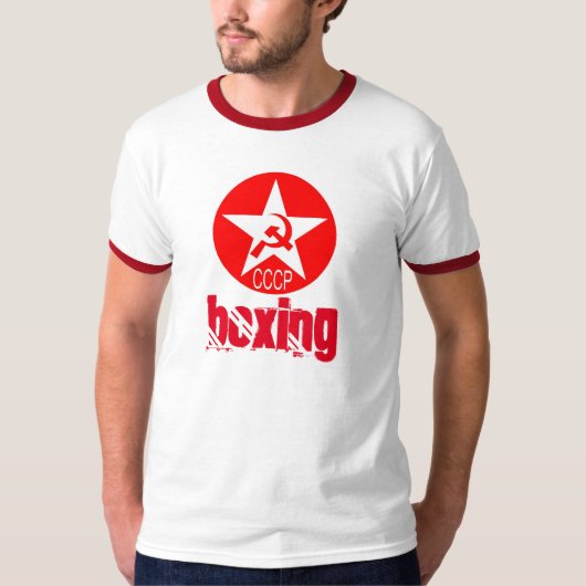CCCP BOXING T-SHIRT (Voorkant)