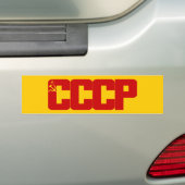 CCCP Bumpersticker (Op auto)