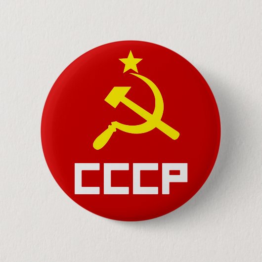 CCCP-Button Ronde Button 5,7 Cm (Voorkant)