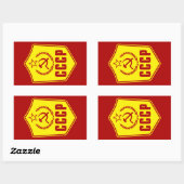 CCCP Communistische Embleem Stickers (Vel)