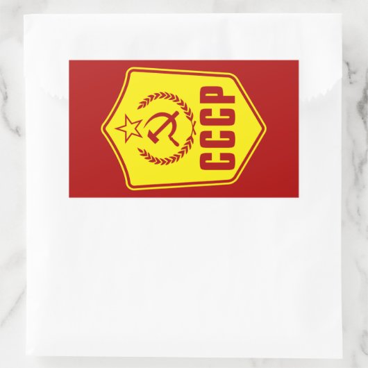 CCCP Communistische Embleem Stickers (Tas)