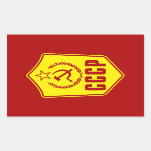 CCCP Communistische Embleem Stickers