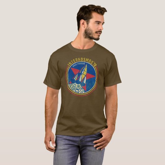 CCCP-DDR Interkosmos 78 T-shirt (Voorkant volledig)