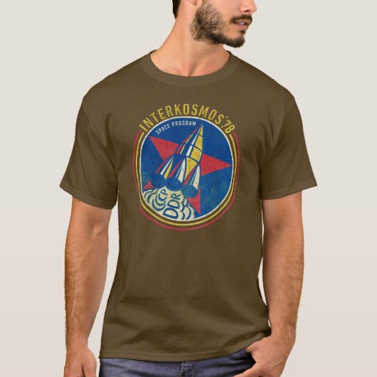 CCCP-DDR Interkosmos 78 T-shirt (Voorkant)