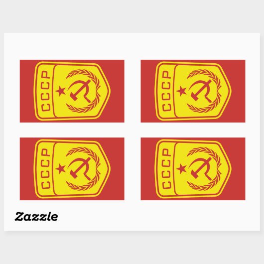 CCCP Embleem Communistische Sticker (Vel)