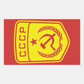CCCP Embleem Communistische Sticker (Voorkant)