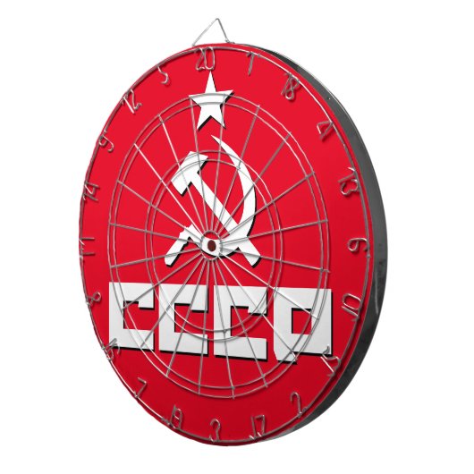 CCCP – era dartbord (Voorkant Rechts)