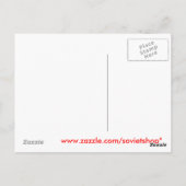 CCCP-Football Briefkaart (Achterkant)