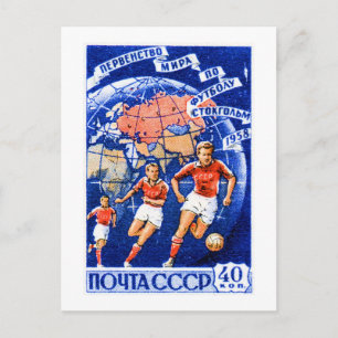 CCCP-Football Briefkaart