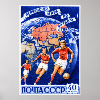 CCCP-Football Poster