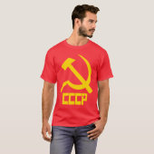 CCCP Hammer en Sickle T-shirt (Voorkant volledig)