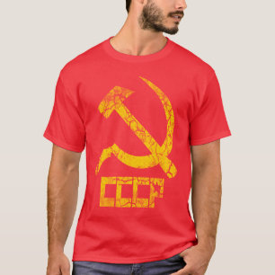 CCCP Hammer en Sickle  T-shirt