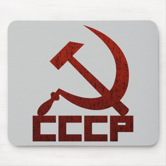 CCCP Hammer & Sickle Muismat (Voorkant)