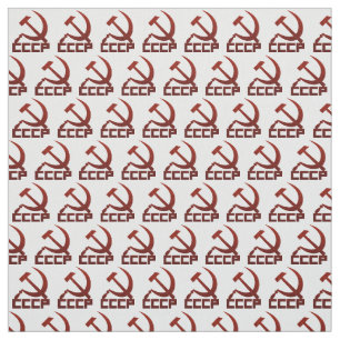 CCCP Hammer & Sickle Stof