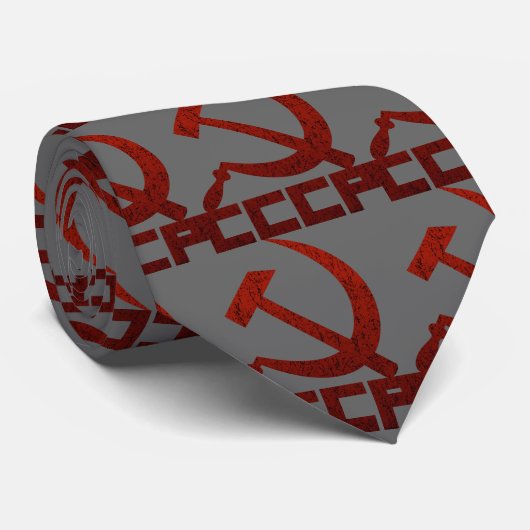 CCCP Hammer & Sickle Stropdas (Opgerold)