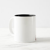 CCCP Hammer & Sickle Tweekleurige Koffiemok (Voorkant links)