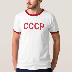 CCCP het Logo van het Sportspel Soccer T-Shirt