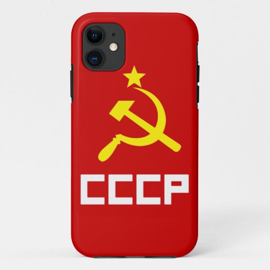 CCCP iPhone 5 Hoesje (Achterkant)