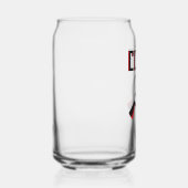 CCCP Kan-skiën Blikvorm Glas (Rechts)