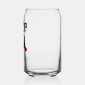 CCCP Kan-skiën Blikvorm Glas (Links)