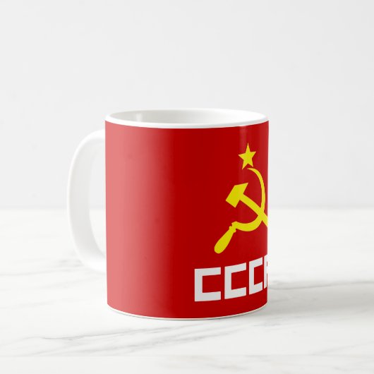 CCCP-Mok Koffiemok (Voorkant links)
