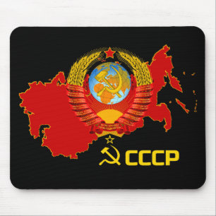 CCCP - Mousepad van de Sovjet-Unie. Muismat