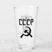CCCP Pint-ski Glas (Achterkant)