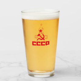 CCCP Pint-ski Glas
