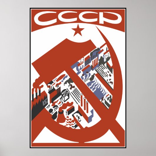 CCCP POSTER (Voorkant)