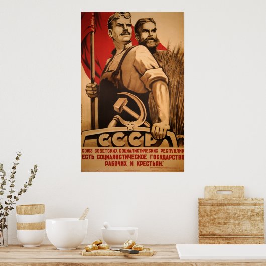 CCCP-Poster Poster (Keuken)