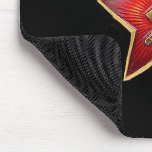 CCCP Red Star Mousepad Muismat (Hoek)