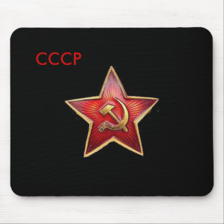 CCCP Red Star Mousepad Muismat