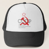 CCCP_red Trucker Pet (Voorkant)