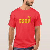 CCCP Retro en Mannen Basic Dark T-Shirt (Voorkant)