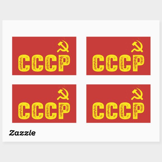 CCCP Retro en Stickers (Vel)