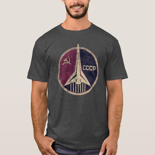CCCP Rocket Emblem T-shirt (Voorkant)
