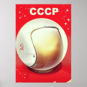CCCP  rood Sovjet-poster Poster (Voorkant)