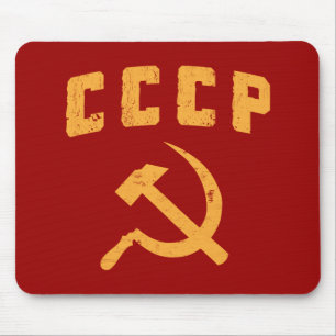cccp  russische ussr hammer en sikkel muismat