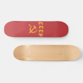 cccp  russische ussr hammer en sikkel skateboard (Horizontaal)