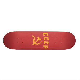 cccp  russische ussr hammer en sikkel skateboard