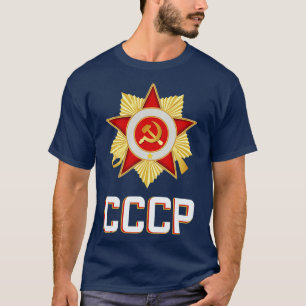 CCCP Sovjet Propaganda Russische communistische st T-shirt