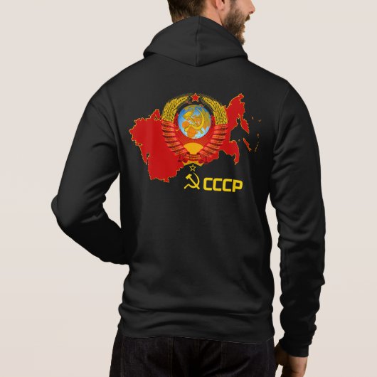 CCCP - Sovjet-Unie Hoodie. Hoodie (Achterkant)
