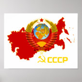 CCCP - Sovjet-Unie Poster (Voorkant)