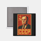 CCCP Sovjet-Unie Retro SSSR Lavrov Magneet (Voorkant / Achterkant)