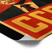 CCCP Sovjet-Unie Retro SSSR Lavrov Poster (Hoek)