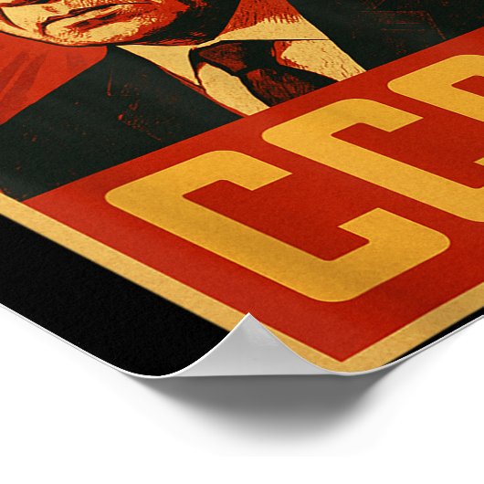 CCCP  Sovjet-Unie Retro SSSR Lavrov Poster (Hoek)
