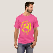 CCCP Sovjet-Unie Sovjet Koude Oorlog Era T-shirt (Voorkant volledig)