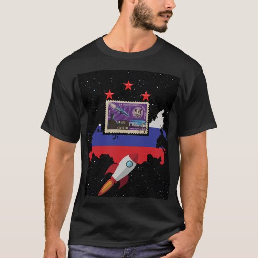 CCCP Space Program T-shirt (Voorkant)